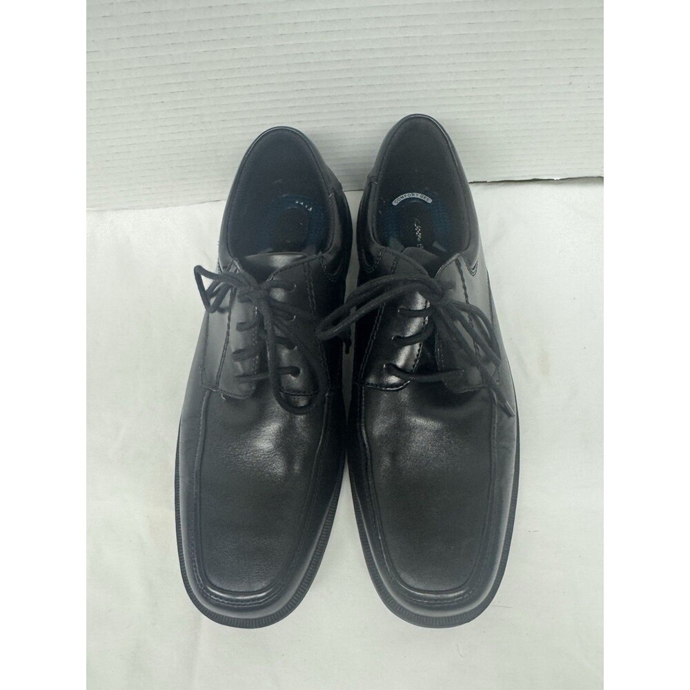 mens nunn bush shoes size 11 Pre-owned Condition Black Tie-up Comfort Gel EUC
